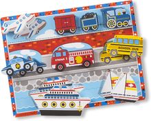 Puzzle véhicules à grosses pièces MD-13725 Melissa & Doug 1