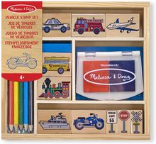 Véhicules Pat' Patrol à décorer, un jouet créatif Melissa & Doug 33266