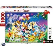 Puzzle La Famille Disney 1000 pcs N876167 Nathan 1