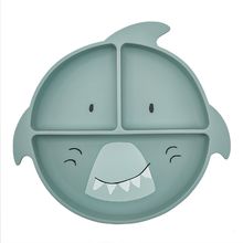 Assiette à compartiments en silicone Mr Shark TX-96-457 Trixie 1