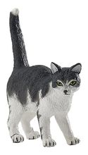 Figurine Chat noir et blanc PA54041 Papo 1