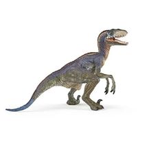 Figurine Vélociraptor bleu PA55053 Papo 1