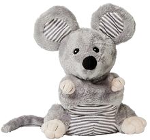 Veilleuse musicale et lumineuse Souris Grise - Doudou et compagnie