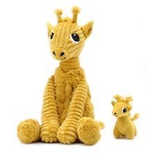 Peluche girafe maman et son bébé DE76230 Les Déglingos 1