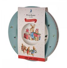 4 Assiettes Pierre Lapin Noël 20 cm PJ-BP920NAS Petit Jour 1