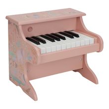 Piano en bois rose Safari Friends LD7477 Little Dutch 1