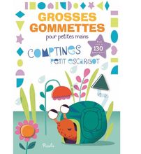 Grosses gommettes Comptines Petit escargot PI-1110 Piccolia 1