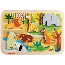 Chunky puzzle 3D Zoo J07022-4103 Janod 1