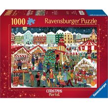 Puzzle Le marché de Noël 1000 pcs RAV12000729 Ravensburger 1
