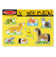 Puzzle sonore animaux domestiques MD10730 Melissa & Doug 1