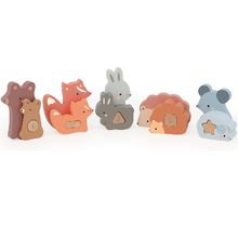 Puzzles d'éveil Maman bébé animaux V7125 Vilac 1
