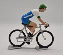 Figurine cycliste R Maillot Equipe Wanty Gobert FR-R17 Fonderie Roger 1