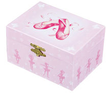 Coffret musical Chaussons Ballerine Rose TR-S50975 Trousselier 1