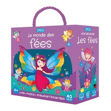 Livre et puzzle Les fées SJ-356795 Sassi Junior 1