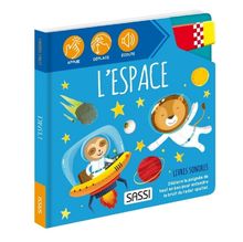 Livre sonore L'Espace SJ-8473 Sassi Junior 1