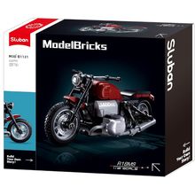 Model Bricks - Moto style harley SL-M38-B1131 Sluban 1