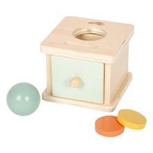 Boîte à enficher avec boule Montessori LE12930 Small Foot company 1