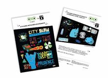 Stickers City Slow Couleur RA-STI-CITC Rainette 1