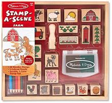 Tampons encreurs - La Ferme MD-18592 Melissa & Doug 1