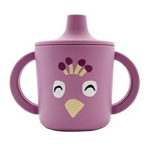 Tasse d'apprentissage en silicone Mrs Peacock TX-96-466 Trixie 1