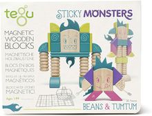 Sticky Monsters Beans and Tumtum TG-BTM-MSM-605T Tegu 1