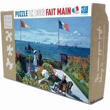 Terrasse à Sainte-Adresse de Monet K493-100 Puzzle Michèle Wilson 1
