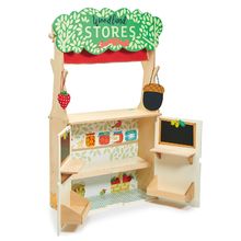 Jouet de la Marchande en bois Grande étale de marché Tender Leaf Toys® -  Ekobutiks® l ma boutique écologique