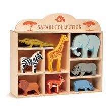 Set animaux en bois Safari TL8475 Tender Leaf Toys 1
