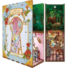 Book Nook Alice au pays des merveilles T-TQ128 Tonecheer 1