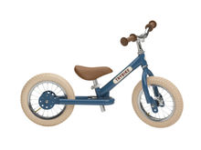 Trybike Draisienne acier vintage bleu pétrole TBS-2-BLU-VIN Trybike 1