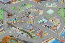 Tapis de jeux routes et ville LTVTV584 Le Toy Van 1