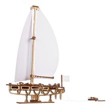 Puzzle 3D Yacht beauté de l'océan U-70193 Ugears 1