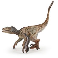 Figurine Vélociraptor à plumes PA-55086 Papo 1