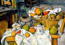 Nature morte de Cézanne K41-24 Puzzle Michèle Wilson 1
