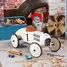 Porteur voiture en métal blanc crème V1102-3416 Vilac 8