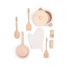 Cuisine en bois et rotin rose NCT11046 New Classic Toys 5