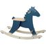 Hudada Cheval à bascule bleu paon avec arceau V1129B Vilac 3