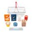 Set d'aliments en panier Fresh LE11443 Small foot company 2