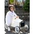Grande voiture à pédales blanc crème V1150W Vilac 15