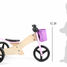 Draisienne Tricycle 2 en 1 Rose LE11612 Small foot company 4