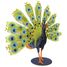 Maquette 3D en papier Paon FRI-11728 Fridolin 1