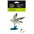 Maquette 3D en papier mouette FRI-11763 Fridolin 3