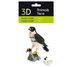 Maquette 3D en papier faucon FRI-11766 Fridolin 3