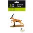 Maquette 3D en papier gazelle FRI-11769 Fridolin 3