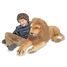 Peluche géante Lion MD12102 Melissa & Doug 3