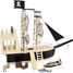 Bateau pirate en bois LE12411 Plan Toys 1