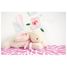 Lapin Bonbon rose 30 cm DC1242 Doudou et Compagnie 6