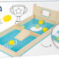 Jeu de Cornhole et de Sling Puck LE12481 Small foot company 10