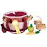Kit de soins pour chevaux avec sac rouge LE12705 Small Foot company 1