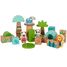 Blocs de construction en bois Jungle Friends LE12768 Small Foot company 2